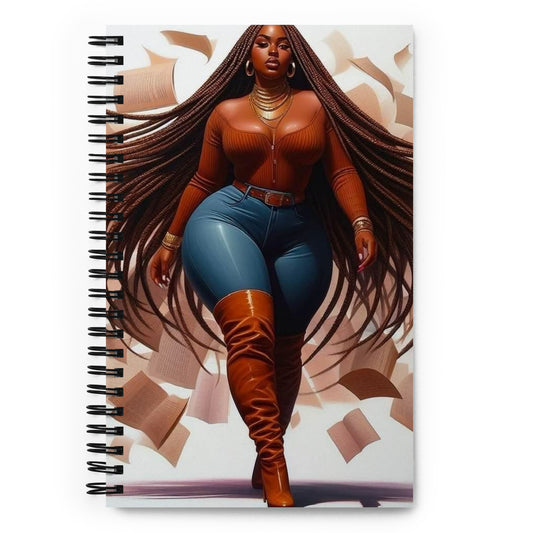 Fierced sistaSpiral notebook